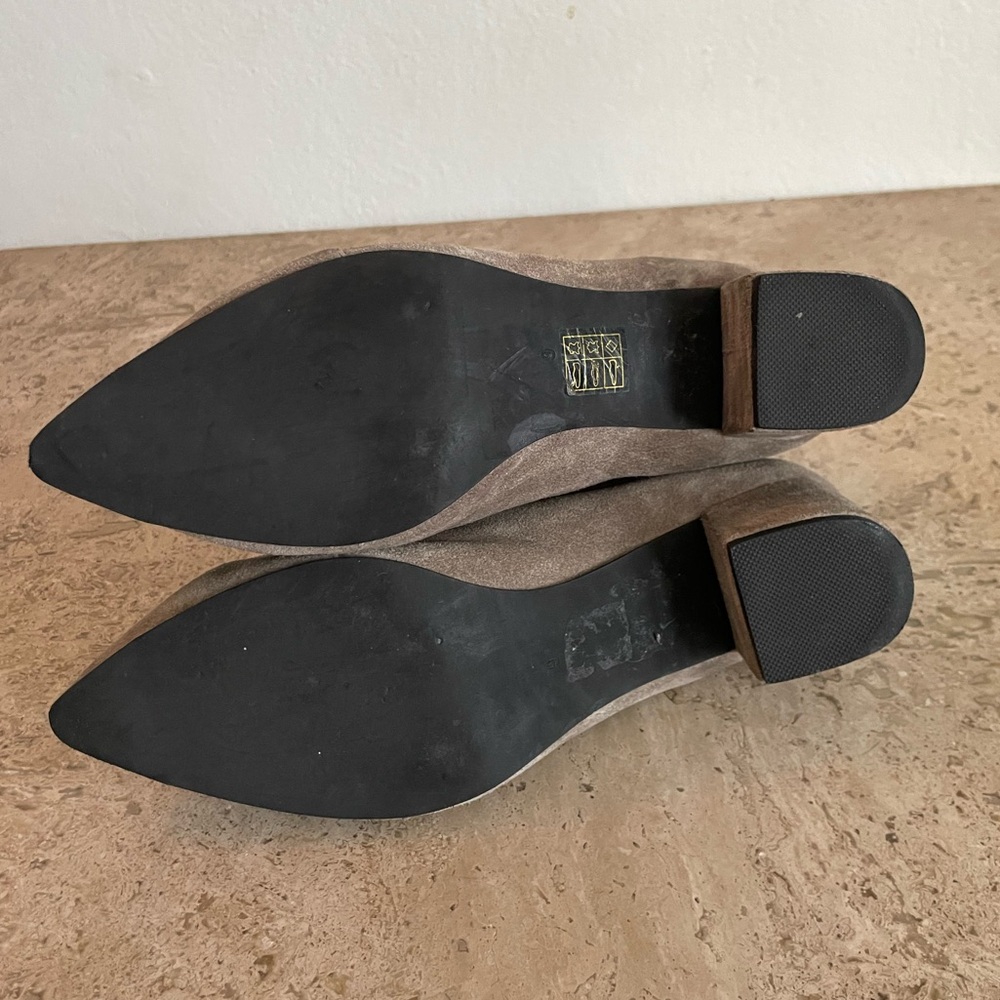 🍁50% Off Fall Sale JEFFREY CAMPBELL Serpico Real Suede Booties - Picture 7 of 7